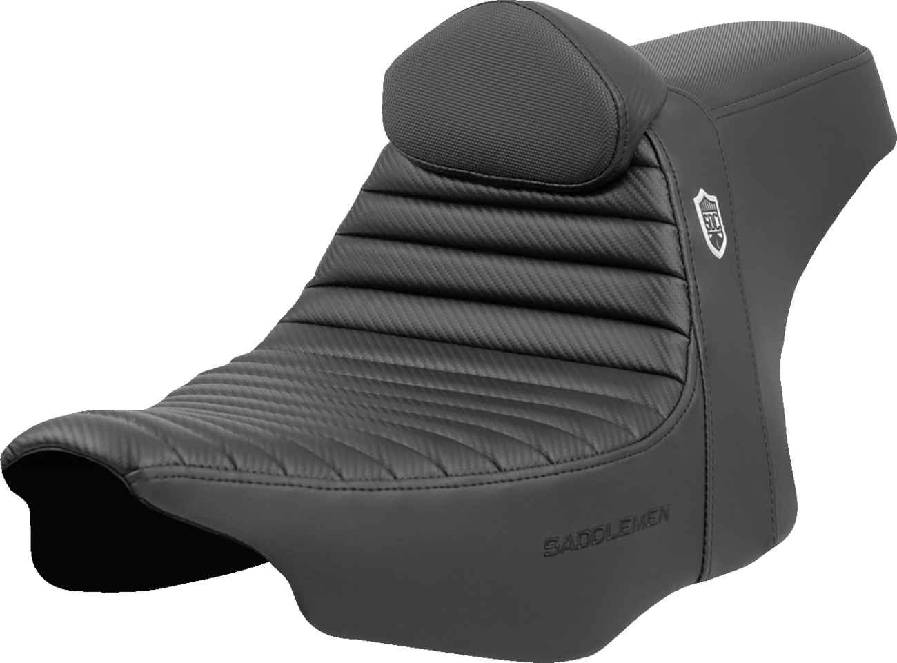 Pro Series SDC Performance Seat - Tuck-n-Roll - w/ Backrest - FLH/FLT '23-'24