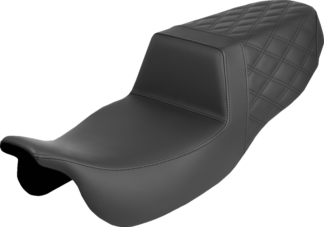 Step-Up Seat - Rear Lattice Stitch - FLRT/FLTRT '15-'25
