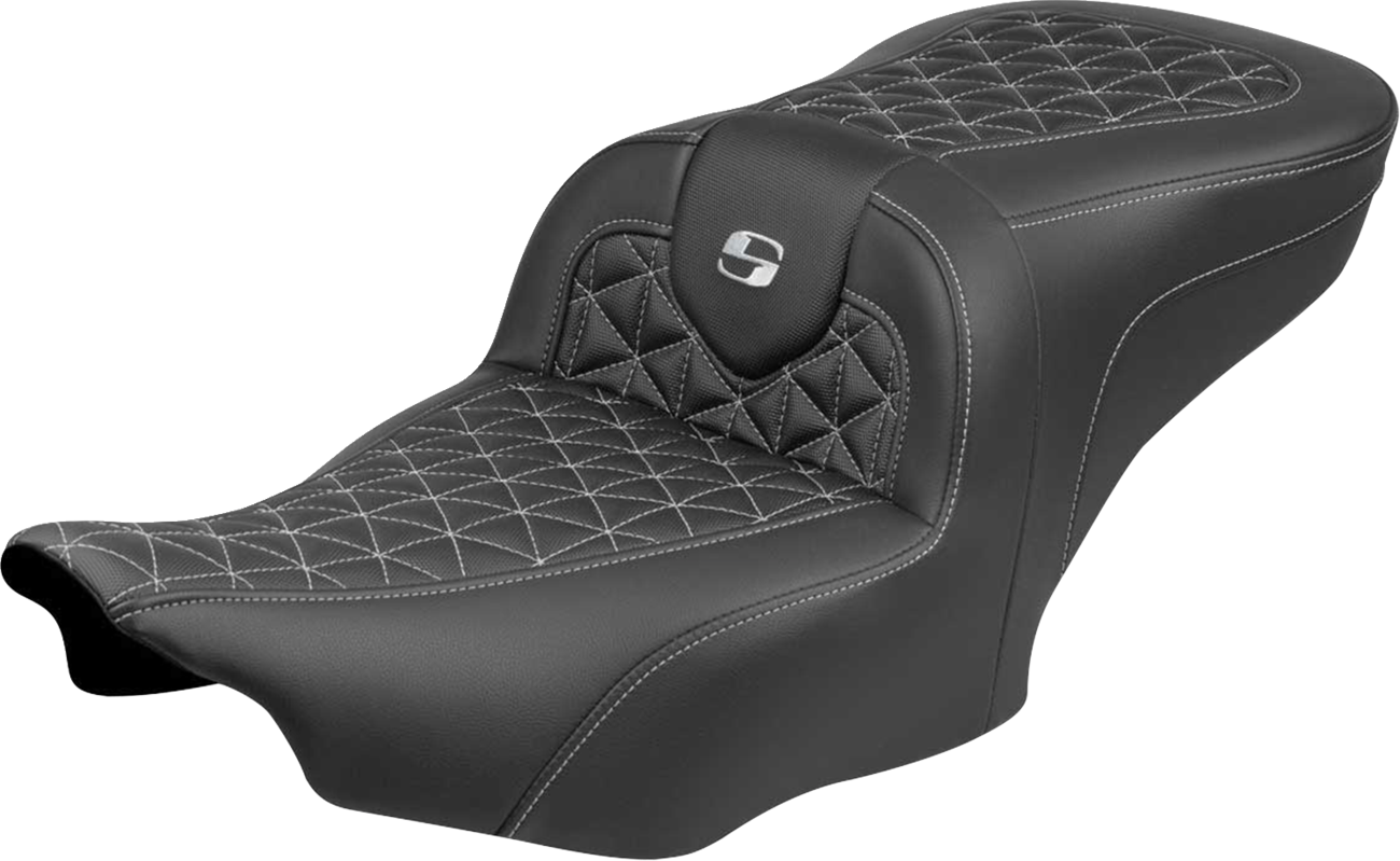 Roadsofa™ Seat - without Backrest - Silver Stitch - FLH/FLT '23-'25