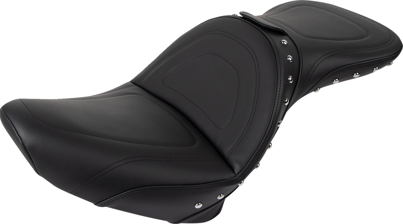 Explorer Special Seat - Studded - w/ Backrest - FXST/FLST '84-'99