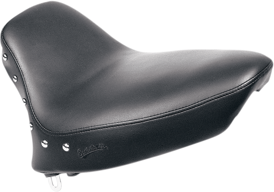 Renegade™ Solo Seat - Smooth - Studded - Black - Softail '84-'99