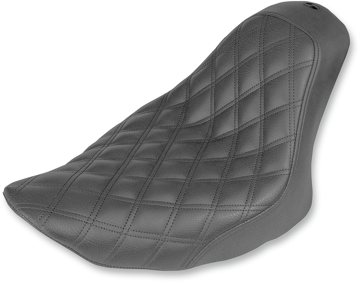 Renegade™ Solo Seat - Lattice Stitched - Black - FL/FX '06-'17