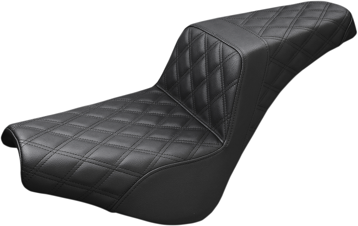 Step-Up Seat - Full Lattice Stitch - Black - FX '18-'24