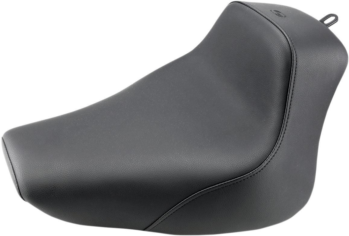 Heels Down Solo Seat - Without Backrest - Plain - Black