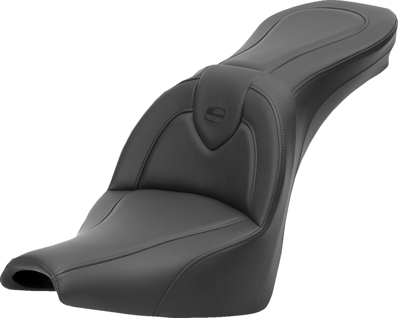 Roadsofa™ Seat - without Backrest - Black/Black Stitching - FXBB/FXST '18-'24