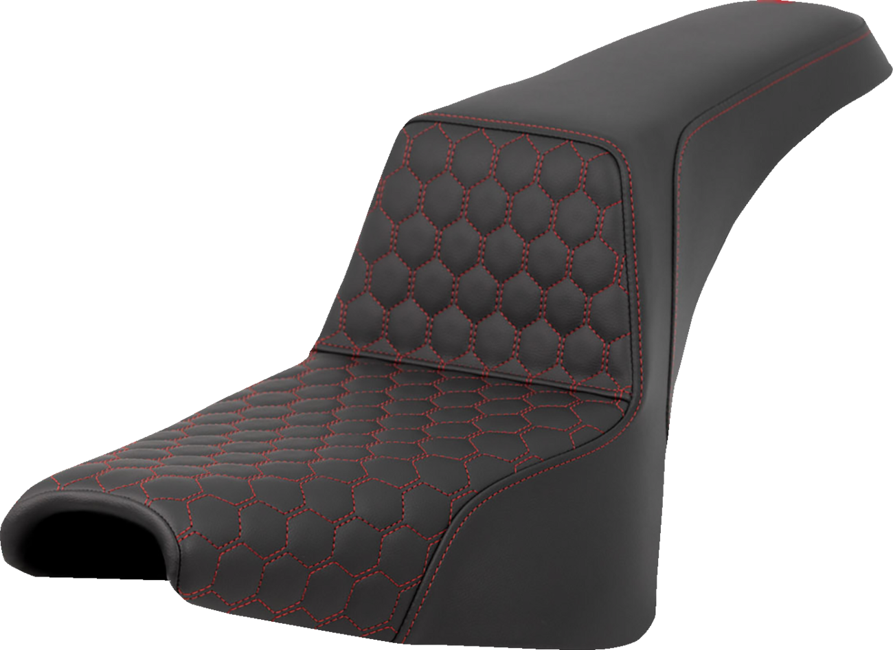 Step-Up Seat - Honeycomb - Red Stitching - FXBB/FXST '18-'24