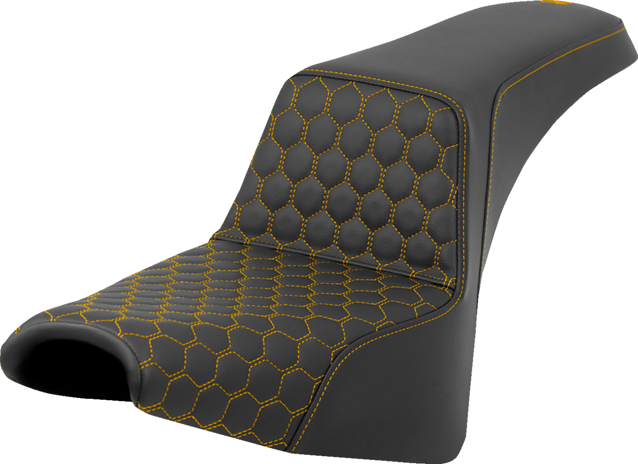 Step-Up Seat - Honeycomb - Gold Stitching - FXBB/FXST '18-'24