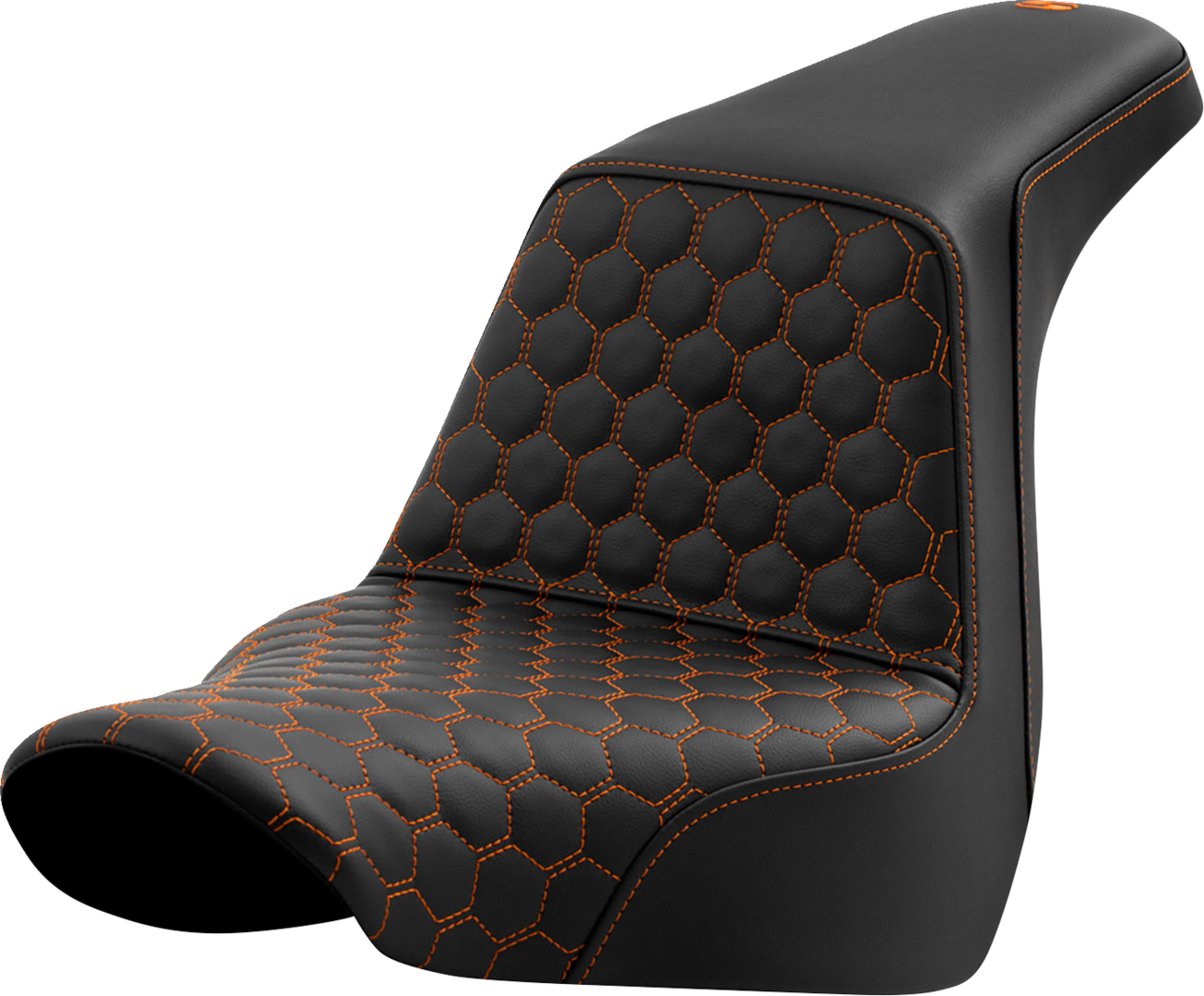 Step-Up Seat - Honeycomb - Orange Stitching - FL/FX '18-'24