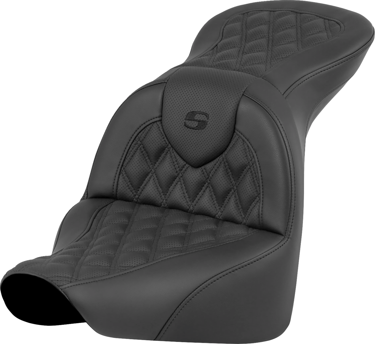 RoadSofa™ Seat - Lattice Stitch - without Driver Backrest - FLFB/FXBR '18-'24