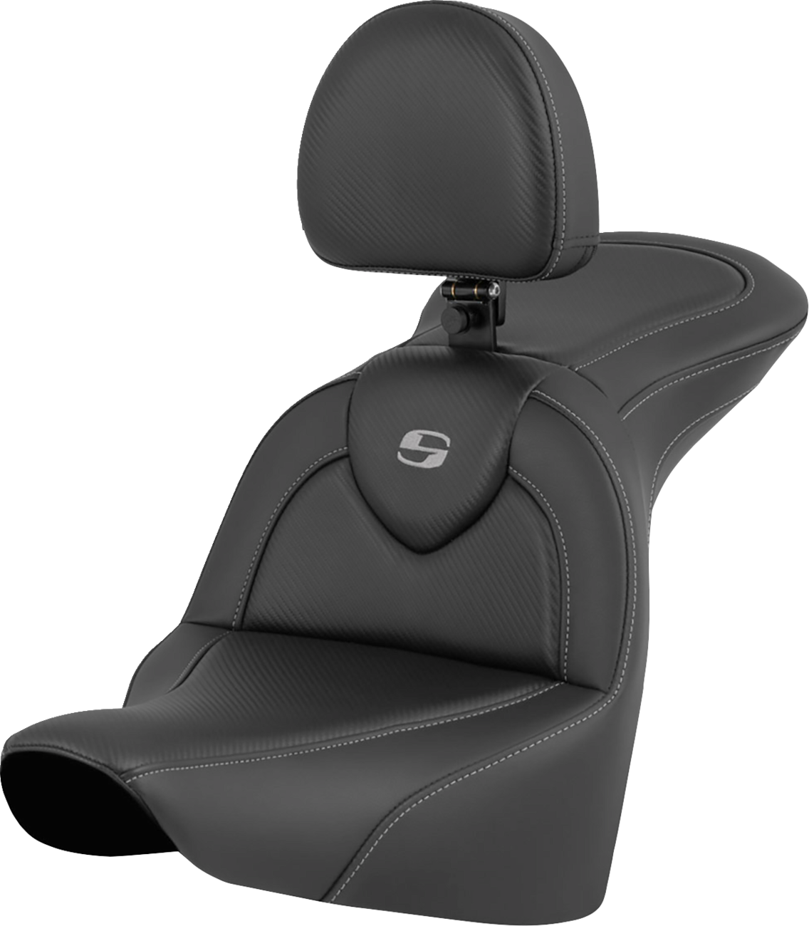 RoadSofa™ Seat - Carbon Fiber - with Driver Backrest - FLFB/FXBR '18-'25