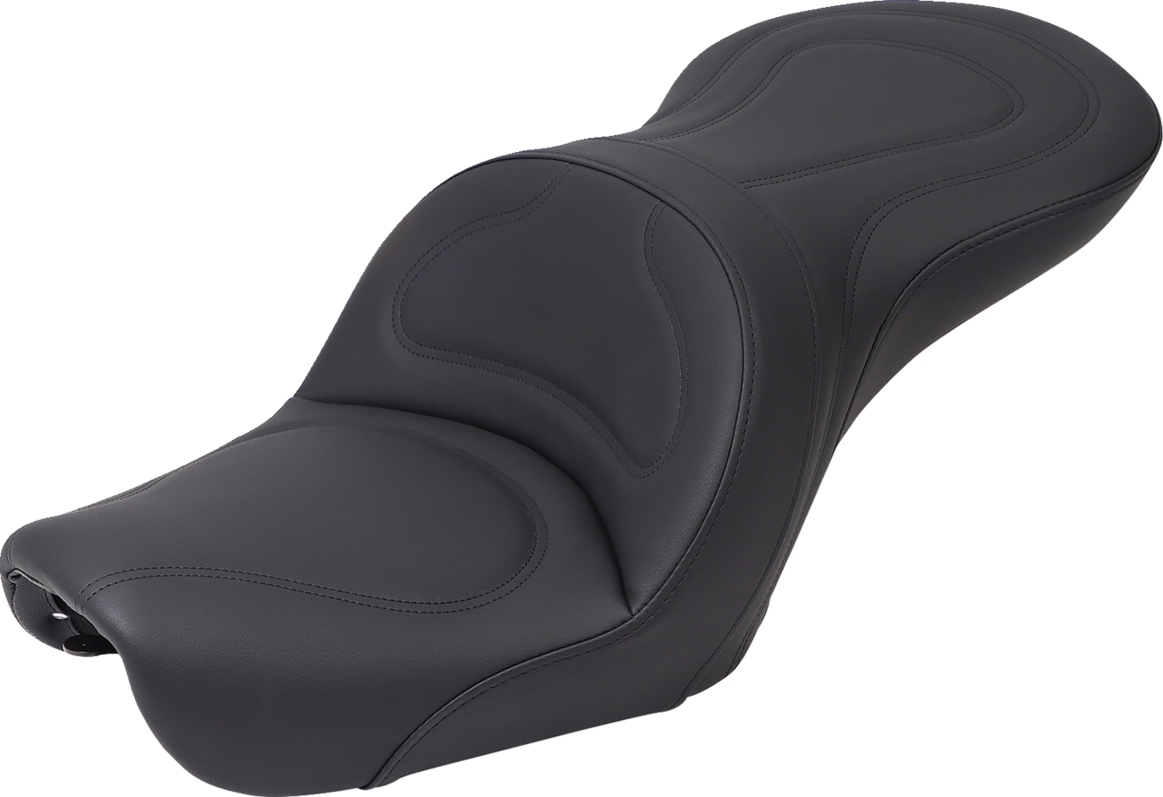 Seat - Explorer™ - Without Backrest - Stitched - Black - FXD '04-'05