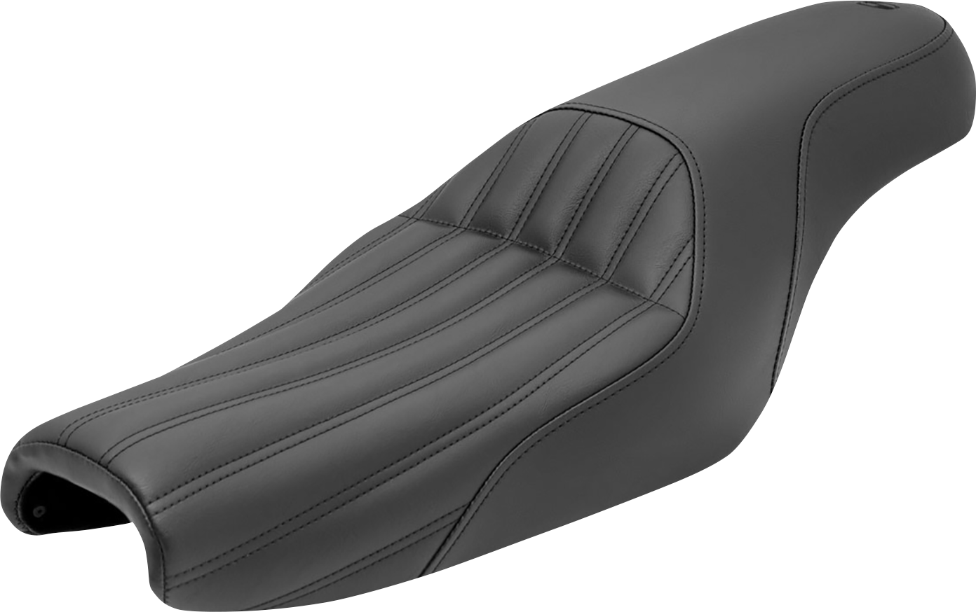 Knuckle 2-Up Seat - Ribbed - Black