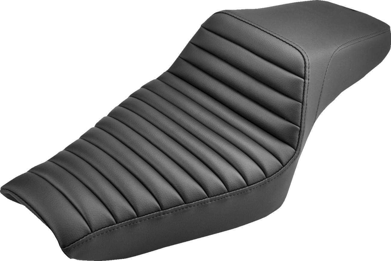 Step-Up Seat - Front Tuck-n-Roll - Black - XL