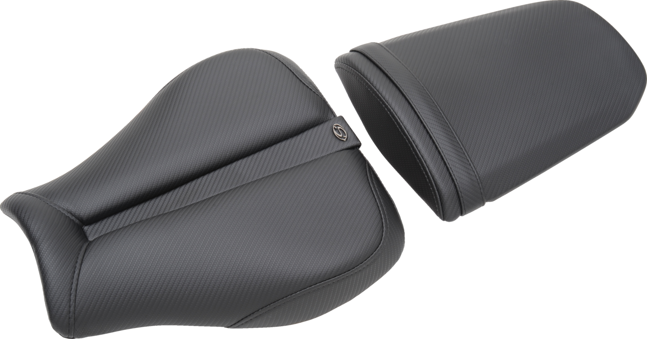 Gel Channel™ Track Carbon Fiber Sport Seat - Black - CBR600RR