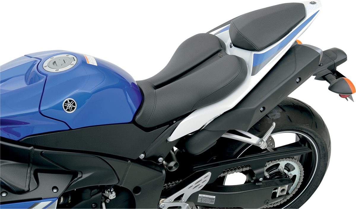 Gel Channel™ Track Carbon Fiber Sport Seat - Black - R1
