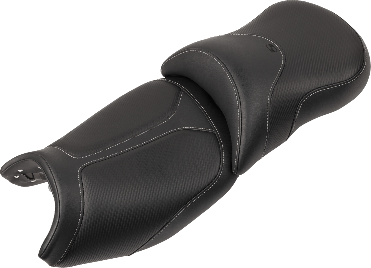 Adventure Tour Seat - One-Piece - Standard - Stitched - Black - BMW