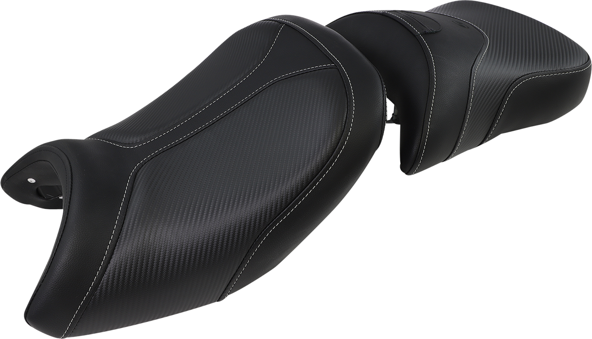 Adventure Tour Seat - Low - Lumbar Backrest - Black - R1200GS '13-'23