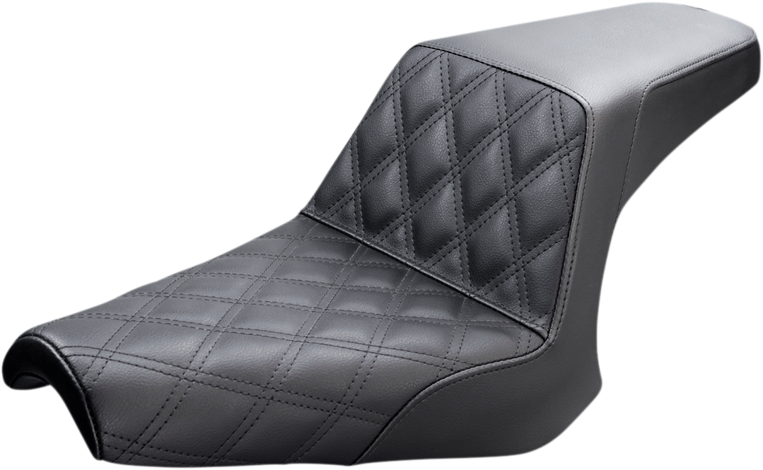 Step-Up Seat - Front Lattice Stitch - Black - Bolt '13-'24