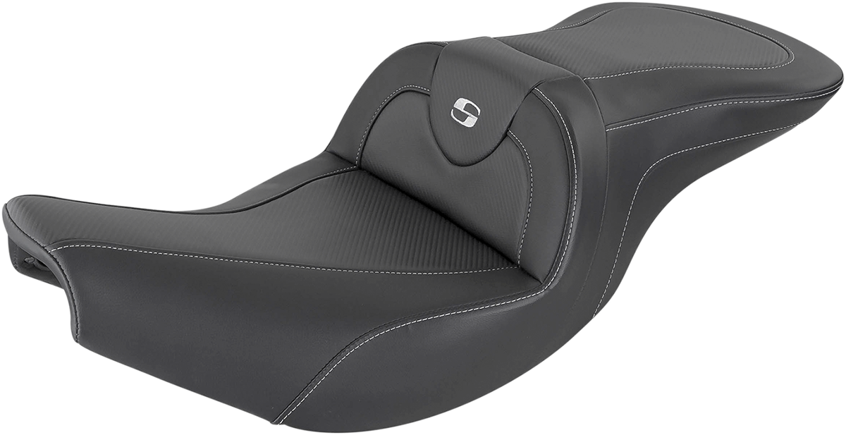 Roadsofa™ Carbon Fiber Seat - Without Backrest - Black - Indian '14-'24