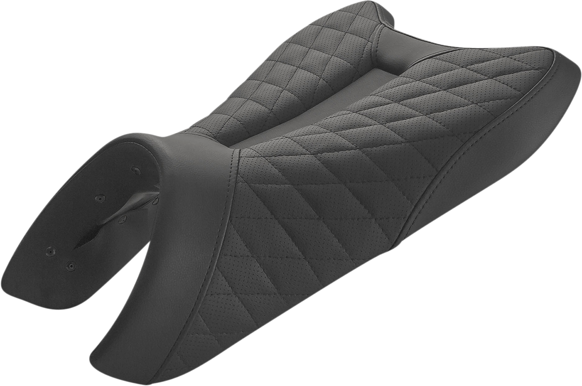 LS Track Seat - Lattice Stitched - Black - Duke 790/890 '19-'23