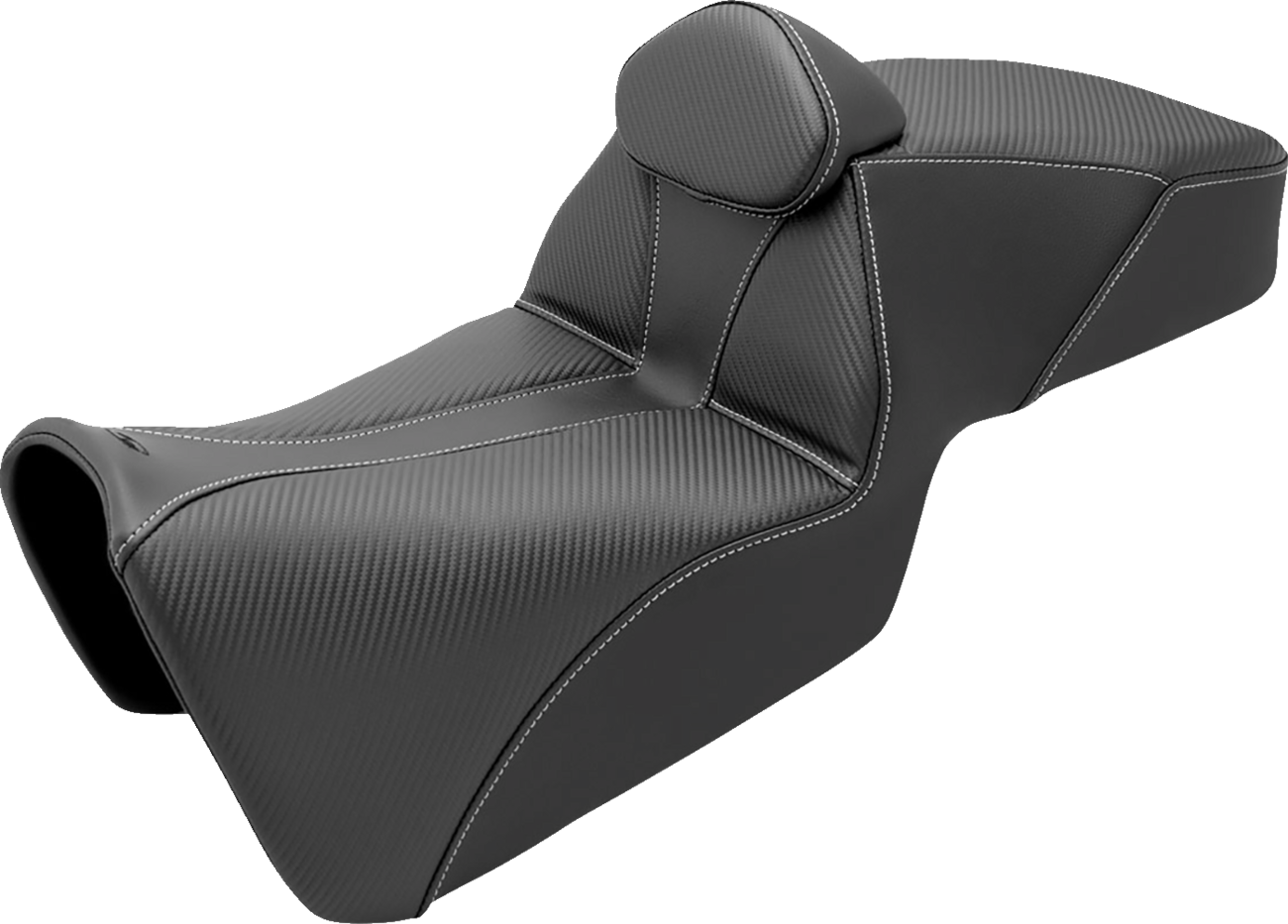 Adventure Tour Seat - w/ Backrest - Black - Pan Am '21-'24