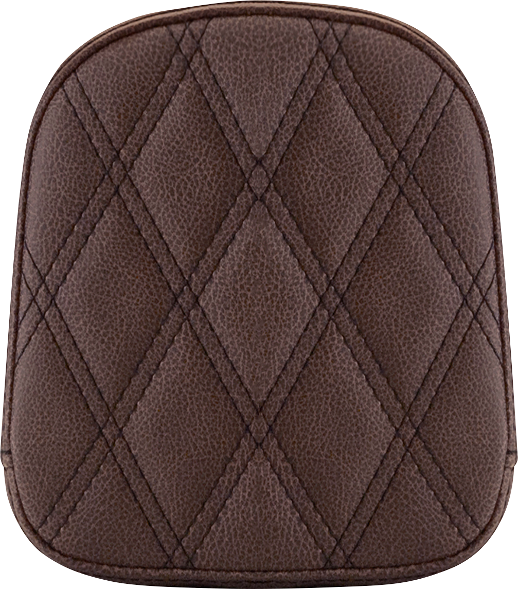 Sissy Bar Pad - Lattice Stitched - Brown FL '99-'22