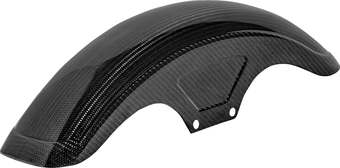 Front Fender - Carbon Fiber/Gloss - Dyna/Sportster