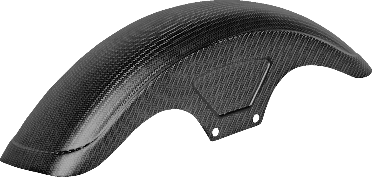 Front Fender - Carbon Fiber/Matte - Dyna/Sportster