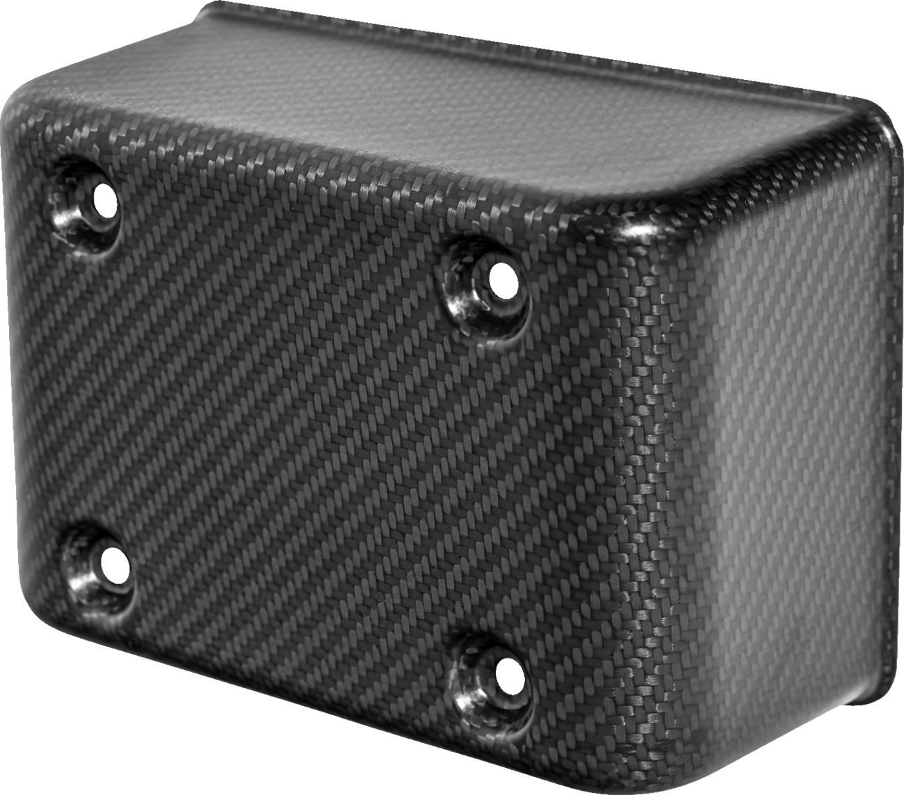 Fuse Block Cover - Carbon Fiber - Matte Black