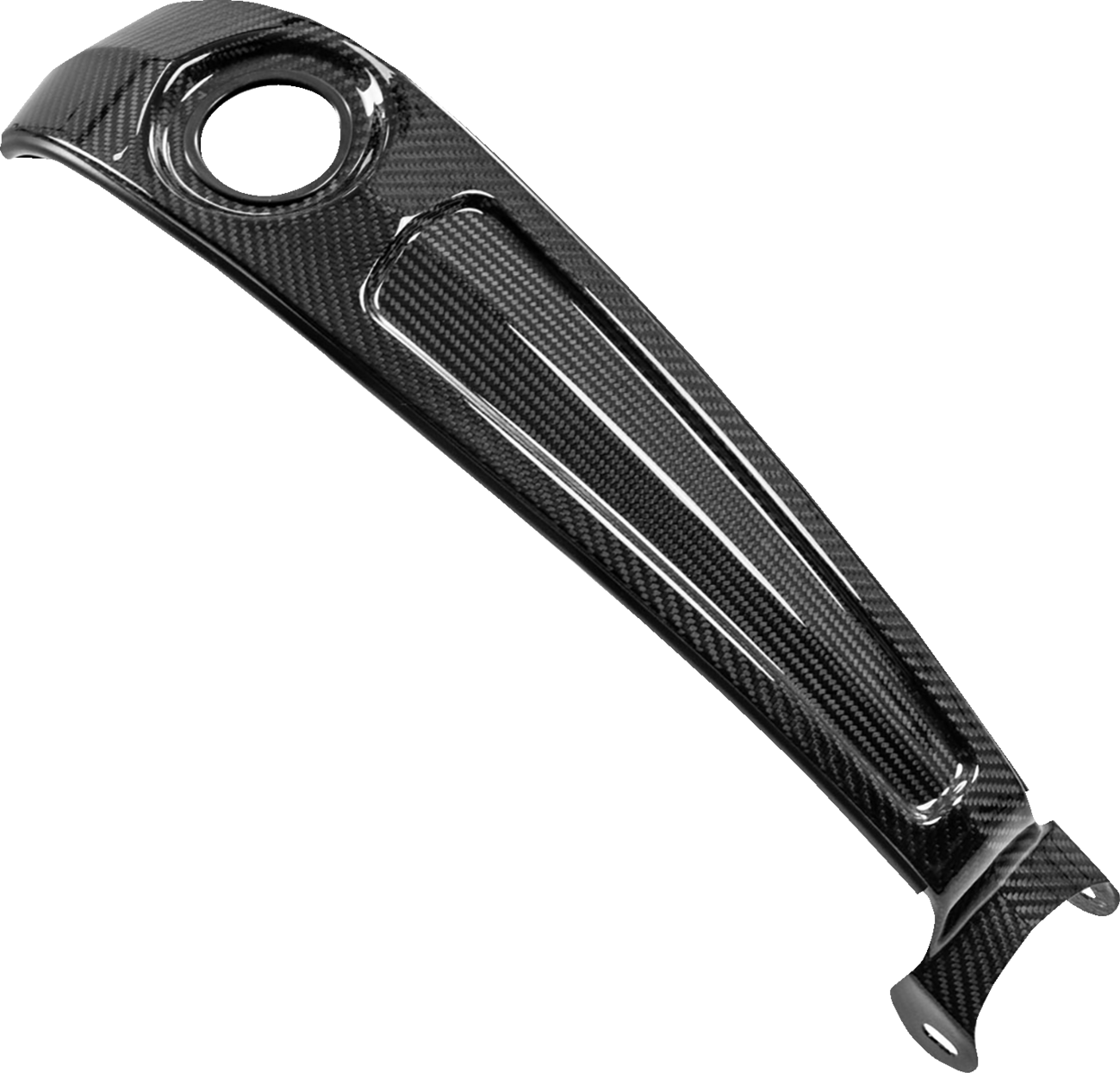 Dash Console - Center Fill - Carbon Fiber/Gloss - Harley-Davidson® - Softail