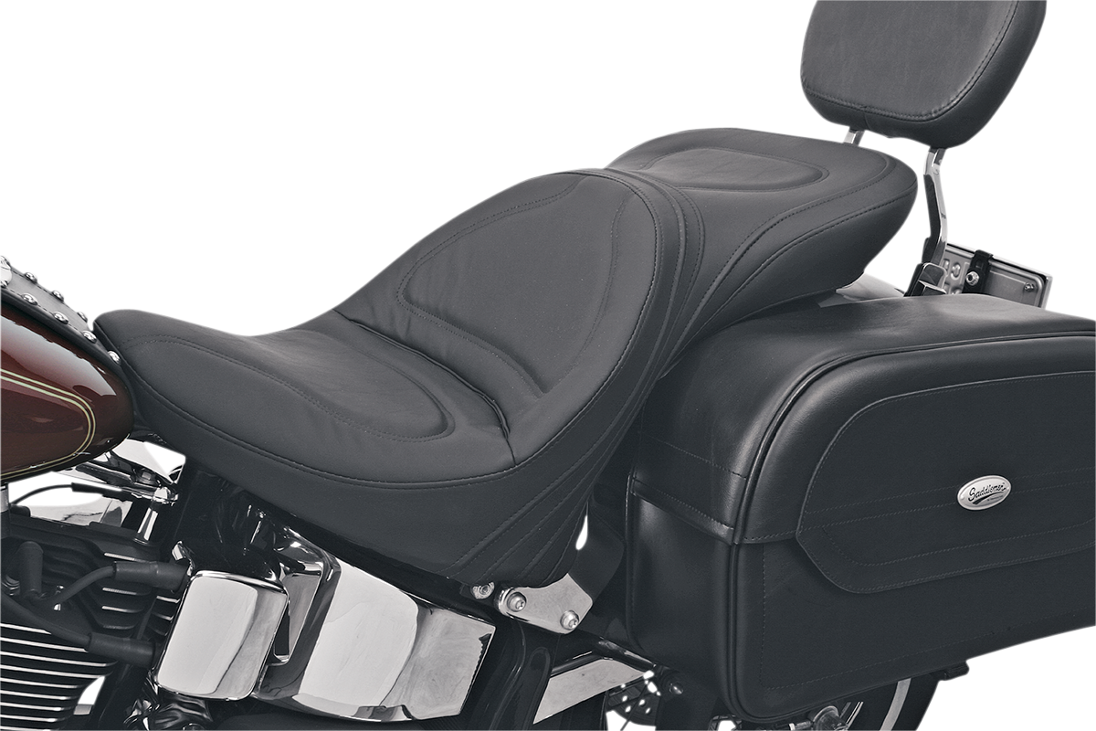 Seat - Explorer™ - Without Backrest - Stitched - Black - FL/FX '00-'06