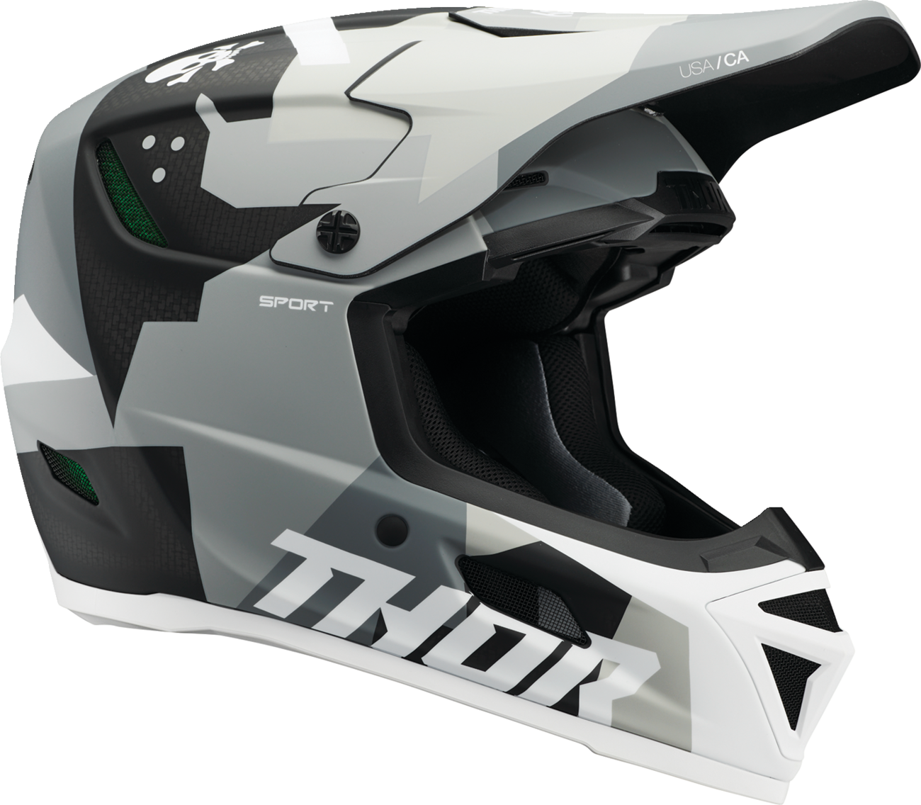 Reflex Sport Carbon Helmet - Brave - MIPS® - Gray/White - Medium