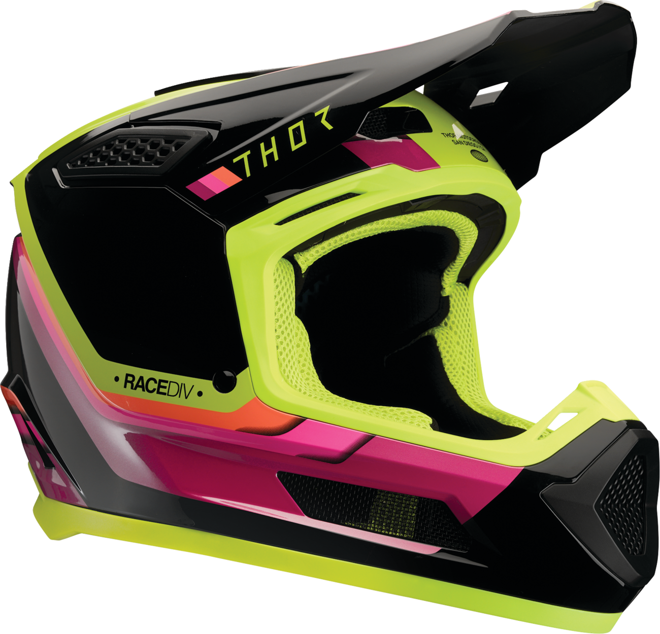 Fleet Helmet - Defy - Black/Acid - 2XL
