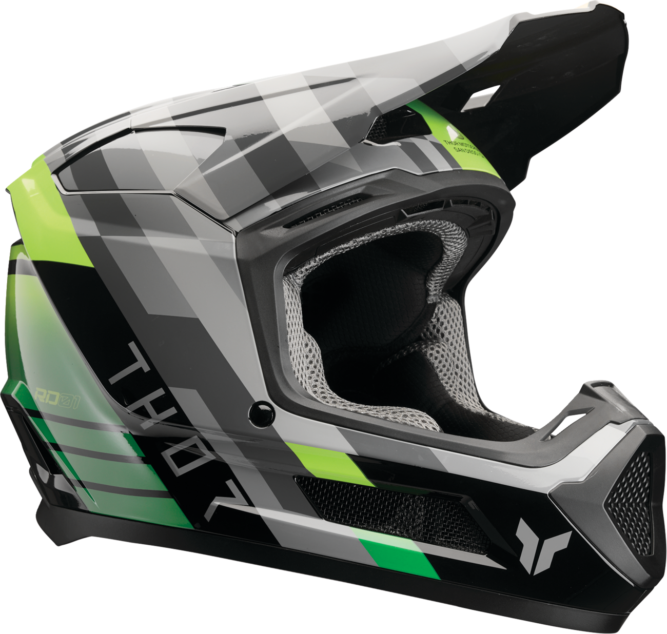Youth Fleet Helmet - Camber - Black/Green - Large