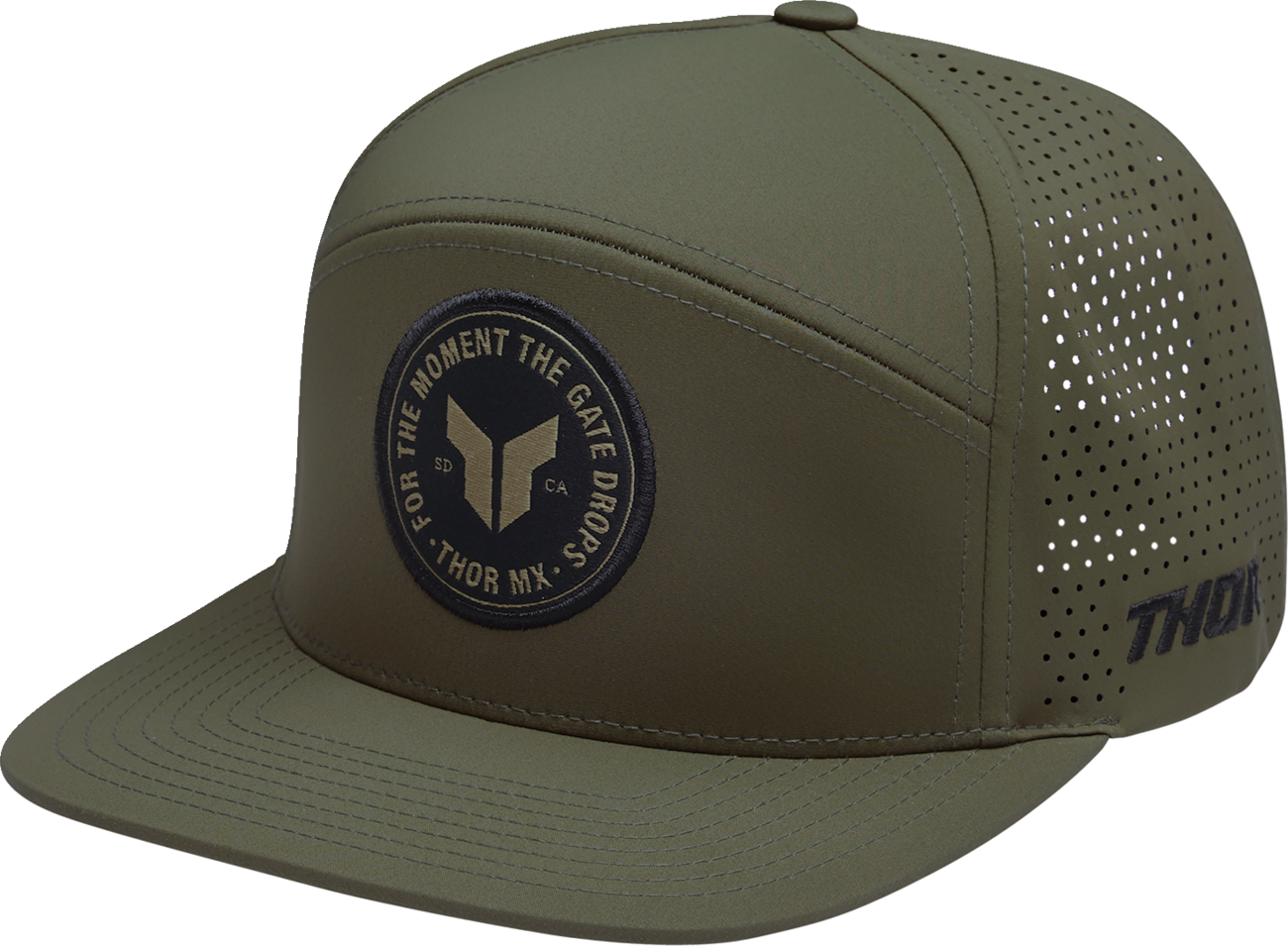 Badge Hat - Olive