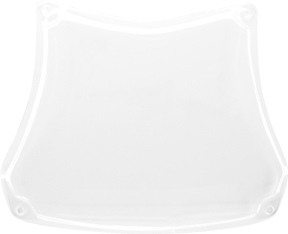 Sentinel Number Plate - Clear