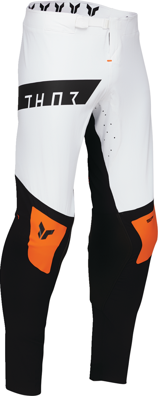 Sportmode Rogue Pants White/Orange - US 34