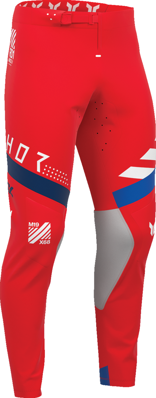 Sportmode Synth Pants - Red - US 36