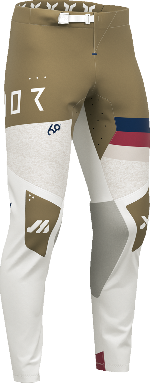 Sportmode League Pants - White/Copper - US 33