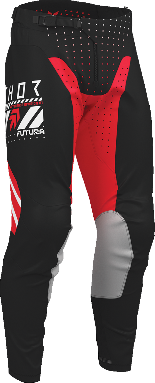 Launchmode Futura Pants - Black/Red - US 42