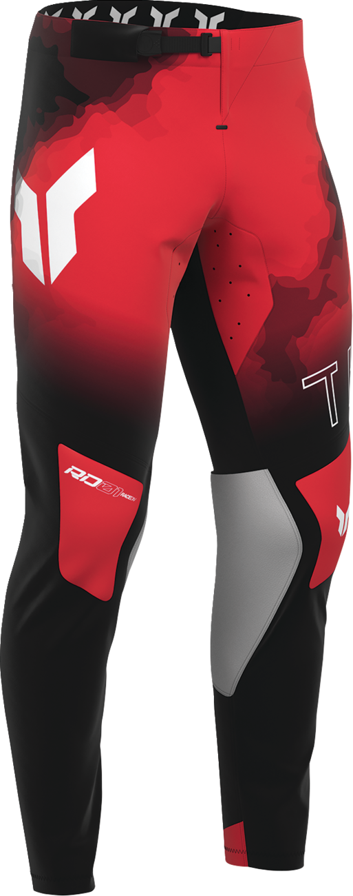Sportmode Carbon Pants - Black/Red - US 30