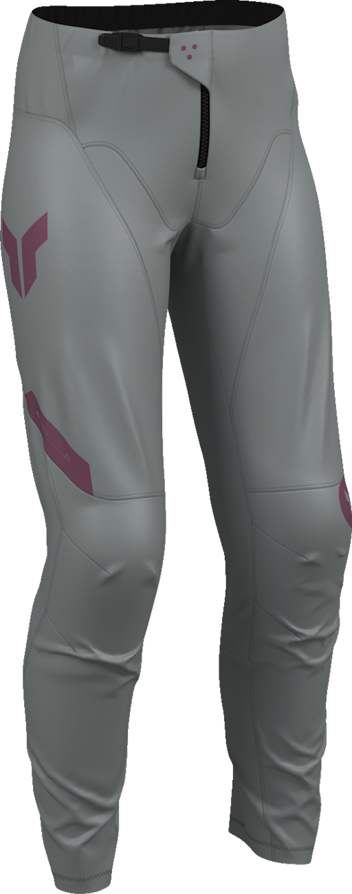 Women's Ridemode Menace Pants - Purple/Gray - US 3/4
