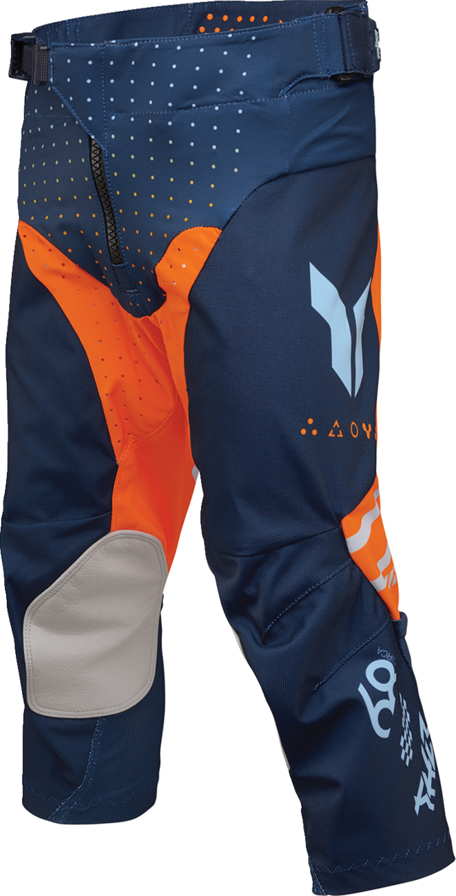 Youth Launchmode Futura Pants - Navy/Orange - US 18
