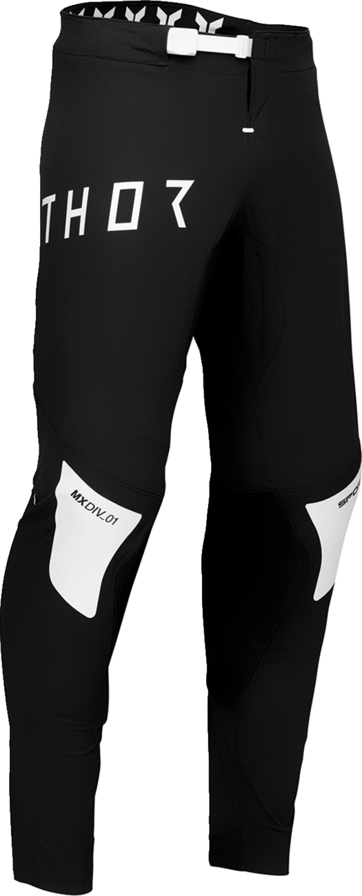 Youth Sportmode Strike Pants - Black/White - US 28
