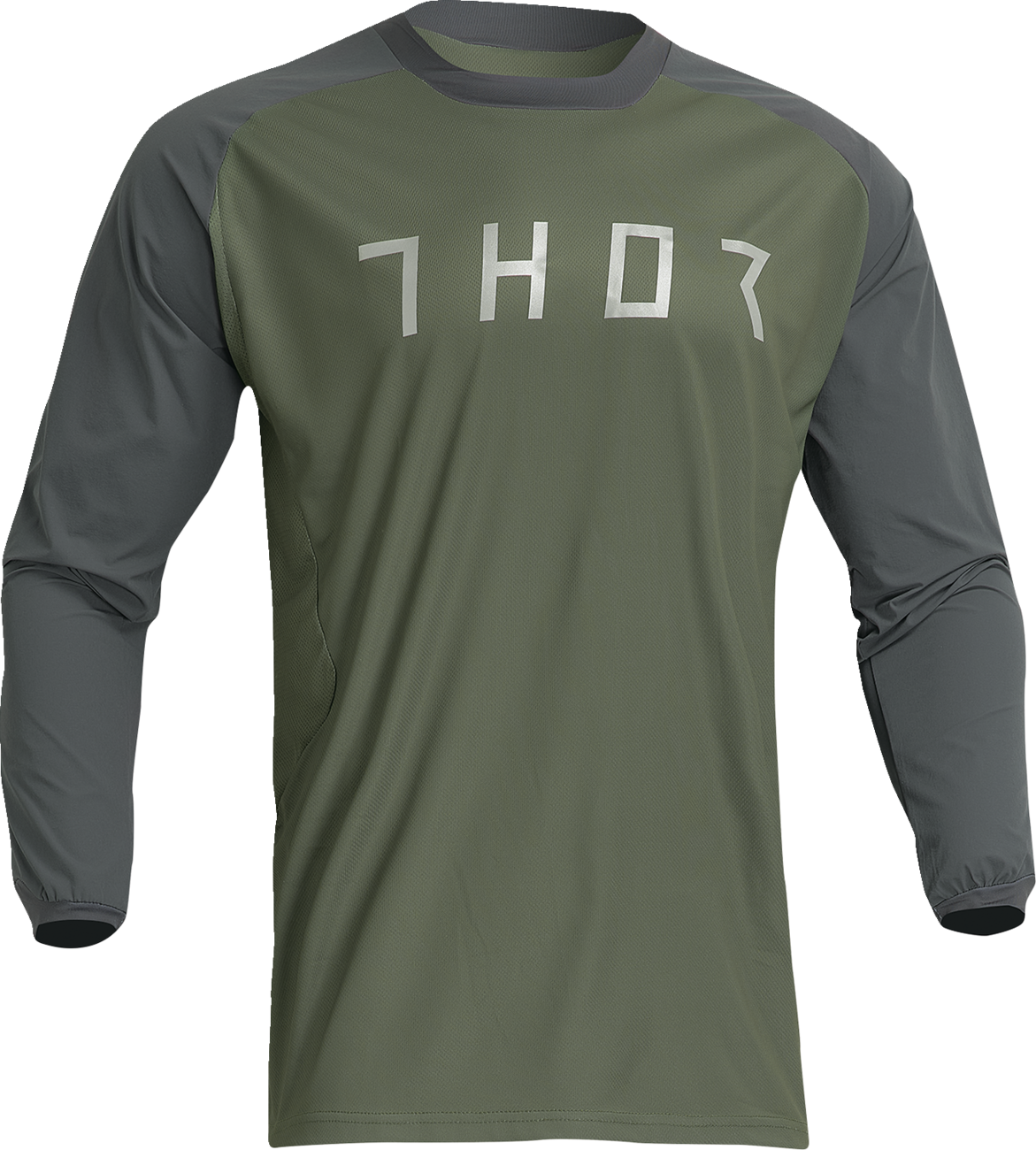 Terrain Jersey - Army/Charcoal - 3XL