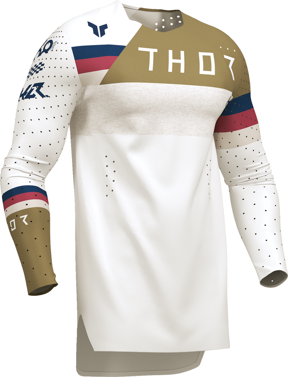 Sportmode League Jersey - White/Copper - Small