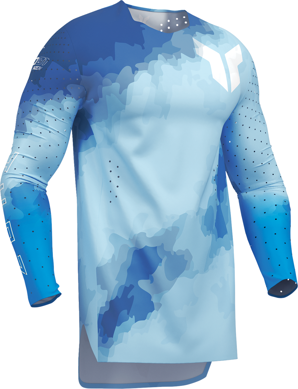 Sportmode Carbon Jersey - Electric Blue/Powder Blue - Medium
