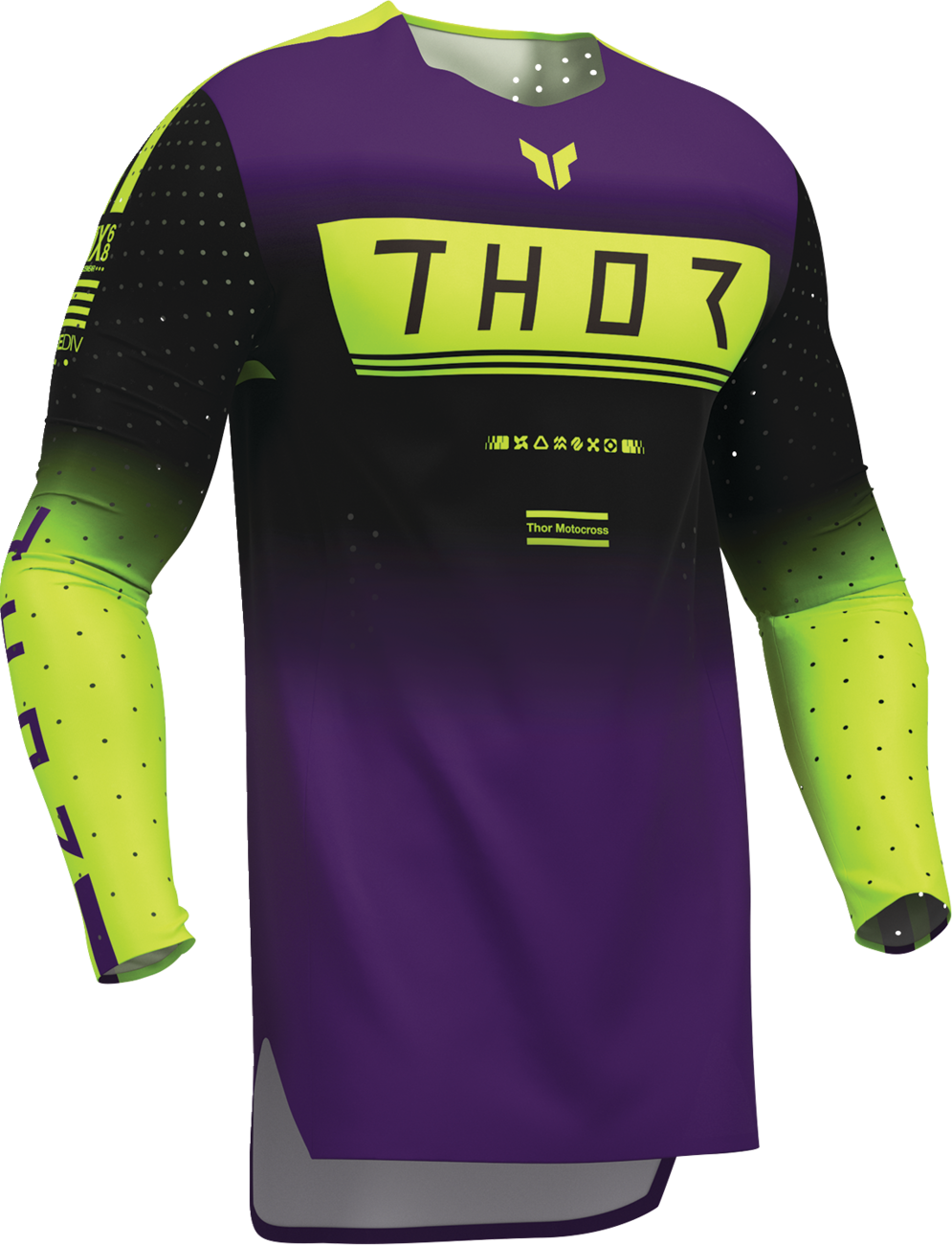 Sportmode Geo Jersey - Black/Purple - XL