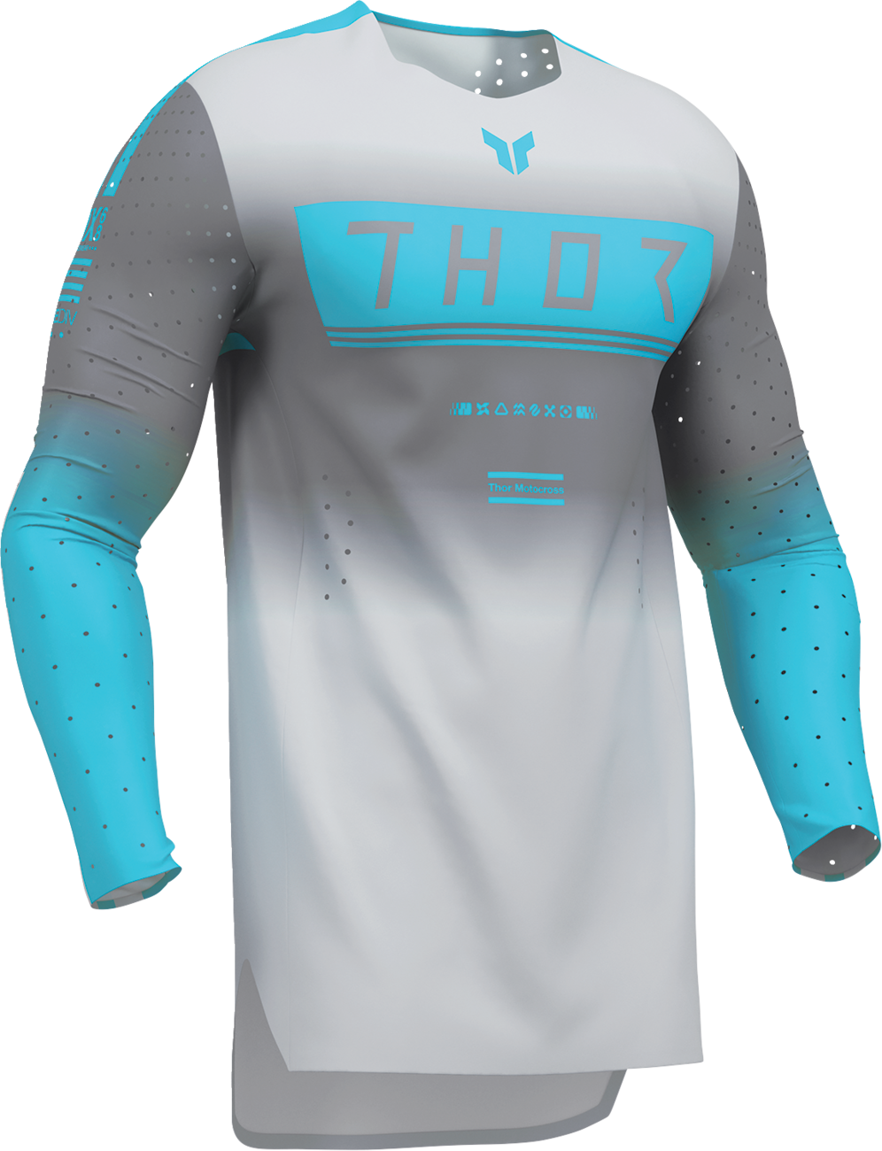 Sportmode Geo Jersey - Charcoal/Gray - 2XL