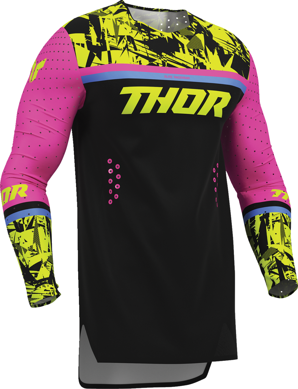 Sportmode Punk'd Jersey - Black/Fuchsia - Large